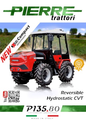 Трактори 4WD Pierre P 135.80