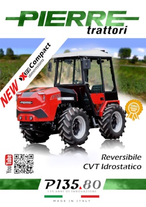 Трактори 4WD Pierre P 135.80