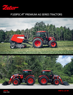 Трактори 4WD Zetor P120PSC HT
