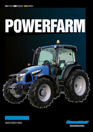 Трактори 4WD Landini Powerfarm 110