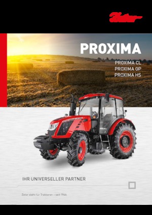 Трактори 4WD Zetor Proxima GP 110