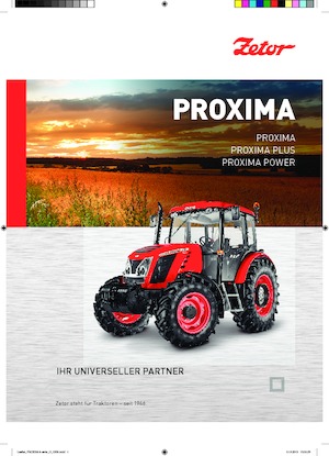 Трактори 4WD Zetor Proxima Plus 90