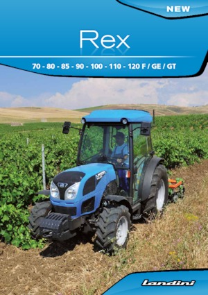 Трактори 4WD Landini Rex 120GE