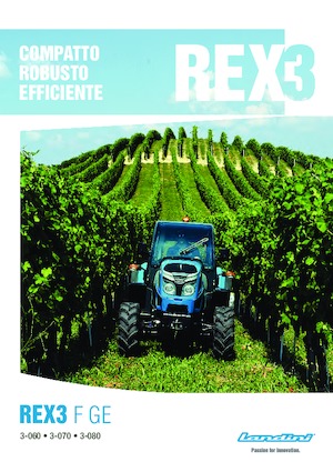 Трактори 4WD Landini Rex 3-080F