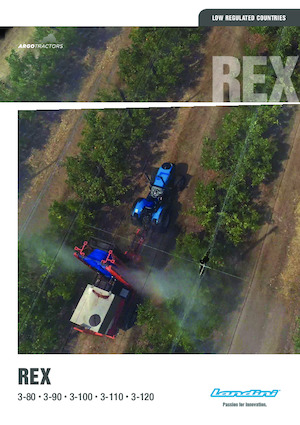 Трактори 4WD Landini Rex 3-100 G 