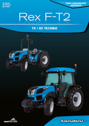 Трактори 4WD Landini Rex 75 F Techno