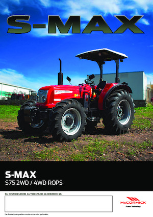 Трактори 4WD McCormick S 75 Max 