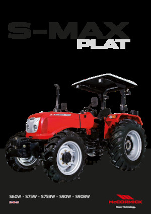 Трактори 4WD McCormick S 60W 