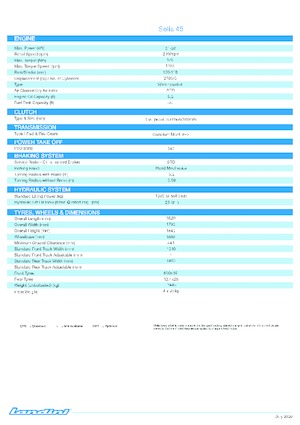 Трактори 4WD Landini Solis 45
