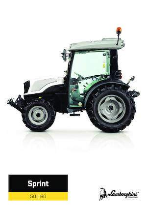 Трактори 4WD Lamborghini Sprint 50