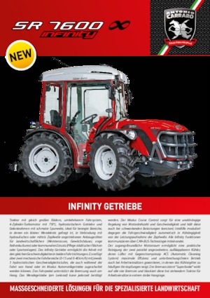 Трактори 4WD Carraro SR 7600 Infinity