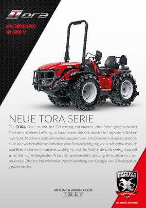 Трактори 4WD Carraro SRX 6800 Tora