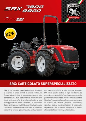 Трактори 4WD Carraro SRX 7800