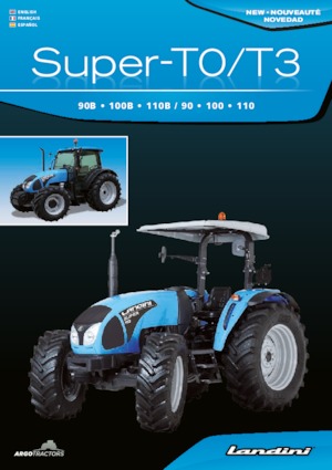 Трактори 4WD Landini Super 90 