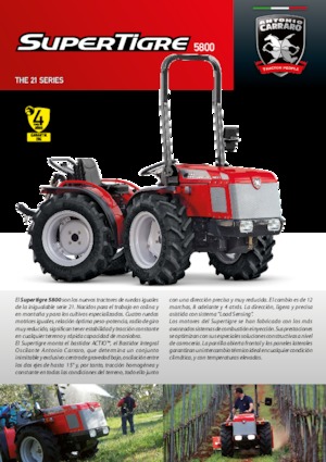 Трактори 4WD Carraro Supertigre 5800