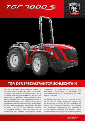Трактори 4WD Carraro TGF 7800 S