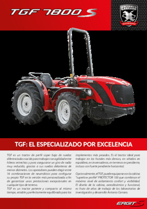 Трактори 4WD Carraro TGF 7800 S
