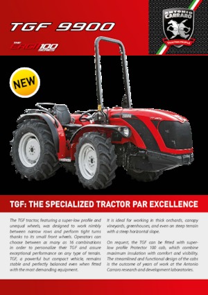 Трактори 4WD Carraro TGF 9900