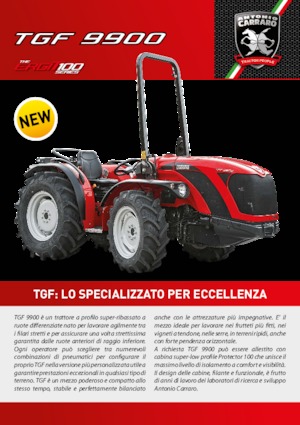 Трактори 4WD Carraro TGF 9900