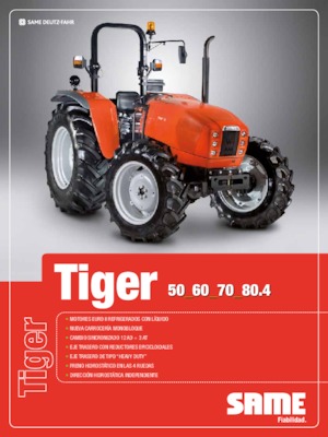 Трактори 4WD SAME Tiger 50
