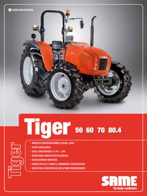 Трактори 4WD SAME Tiger 50