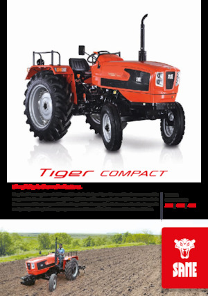 Трактори 4WD SAME Tiger Compact 35 E