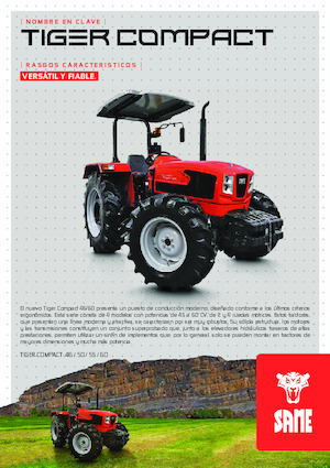 Трактори 4WD SAME Tiger Compact 60