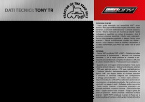 Трактори 4WD Carraro Tony 9800 TR