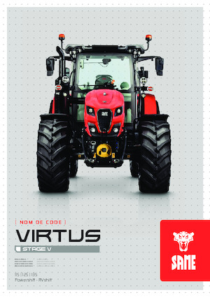 Трактори 4WD SAME Virtus 135 