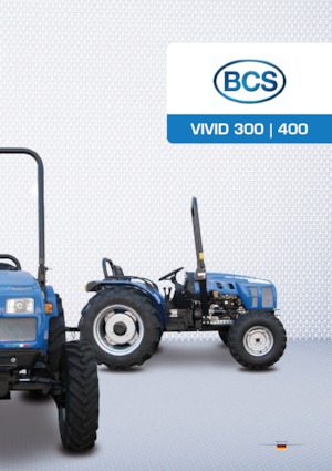 Трактори 4WD BCS Vivid 400