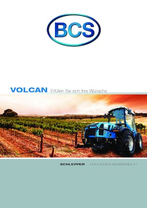 Трактори 4WD BCS Volcan 750 DS