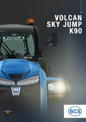 Трактори 4WD BCS Volcan K90 Ai-Tractor 