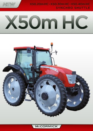 Трактори 4WD McCormick X50.40m-HC