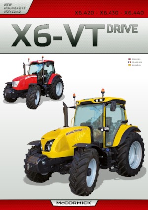 Трактори 4WD McCormick X6.420VT-Drive