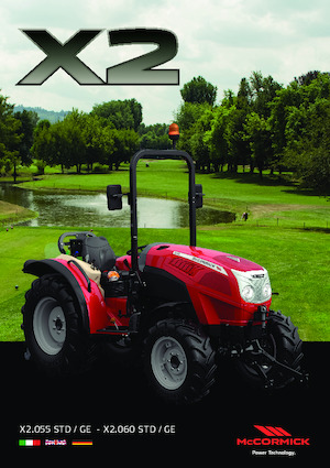 Трактори 4WD McCormick X2.060GE