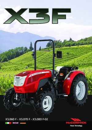 Трактори 4WD McCormick X3.070F