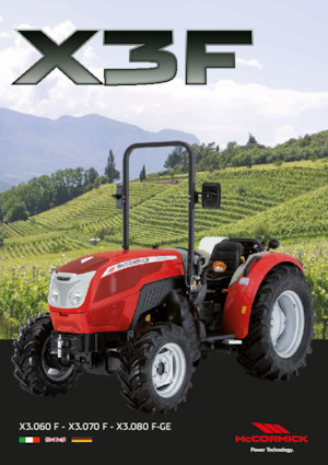 Трактори 4WD McCormick X3.070GE
