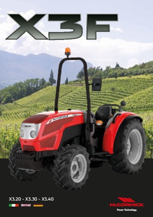 Трактори 4WD McCormick X3.30F