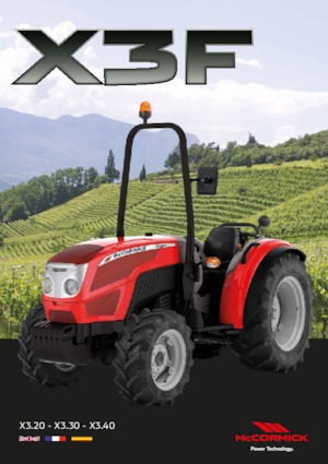 Трактори 4WD McCormick X3.30F