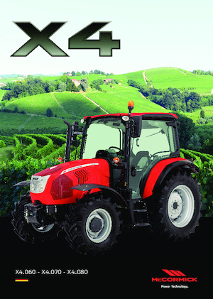 Трактори 4WD McCormick X4.080