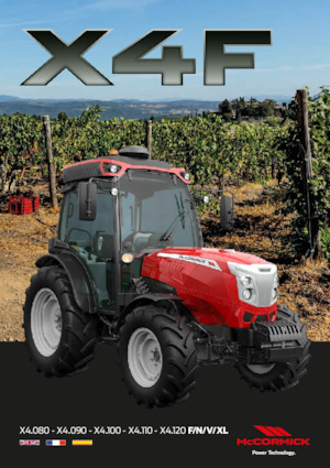 Трактори 4WD McCormick X4.40N