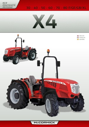 Трактори 4WD McCormick X4.70XL-4