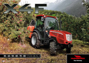 Трактори 4WD McCormick X4.40GE