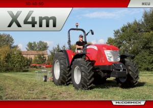 Трактори 4WD McCormick X4.30M