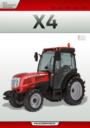Трактори 4WD McCormick X4.40V