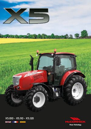 Трактори 4WD McCormick X5.110 Efficient
