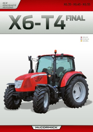 Трактори 4WD McCormick X6.55