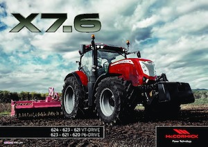 Трактори 4WD McCormick X7.624T VT-Drive Clever Plus