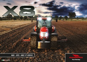 Трактори 4WD McCormick X8.680 Premium