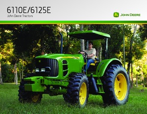 Трактори 4WD John Deere 6110 E